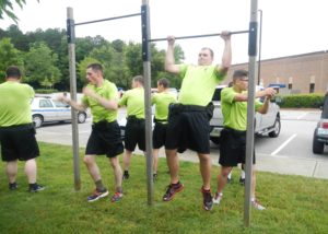 Basic Law Enforcement Training students