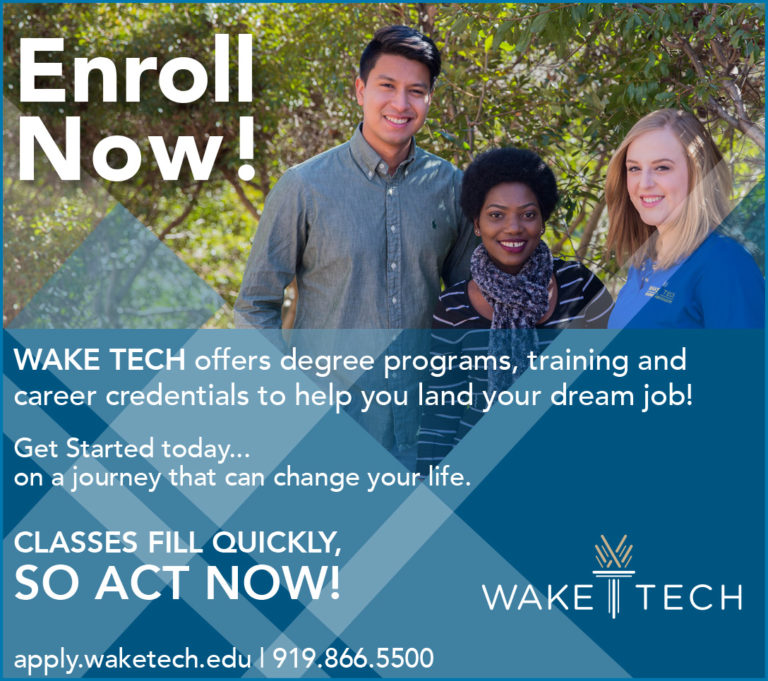 Steps to Enroll at Wake Tech Fall 2018, Volume 11 Issue 2 Fall